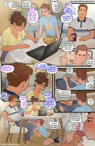 BaXrranco - Right under my sala Porn Comics