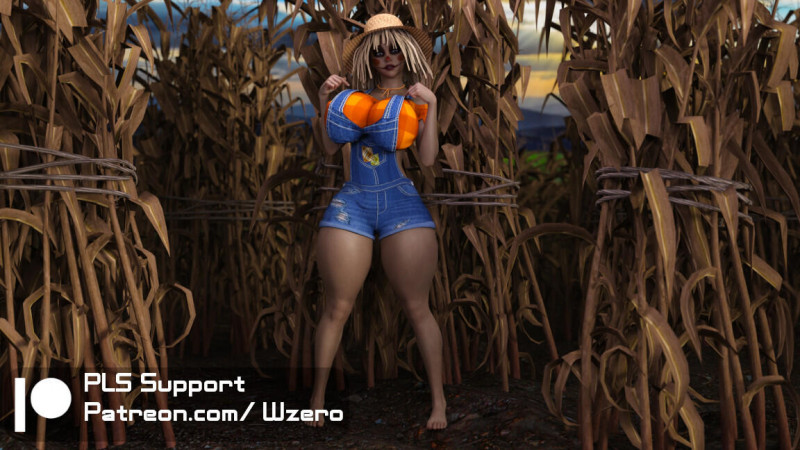 Wzero - 13 days of Halloween 3D Porn Comic